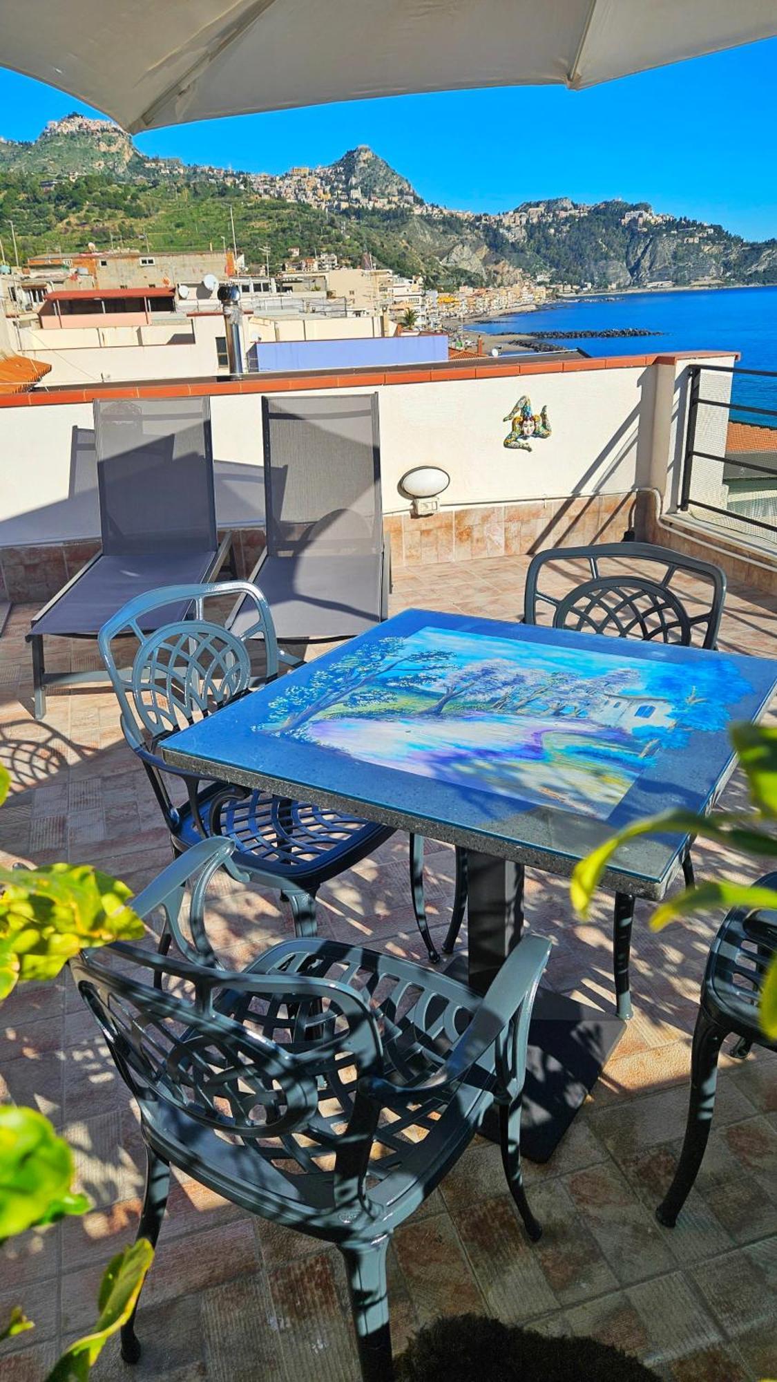 Panoramic Terrace Room Giardini-Naxos Extérieur photo